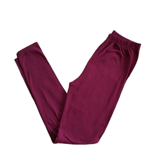 New Mix Pants - Nex Mix Burgundy Leggings